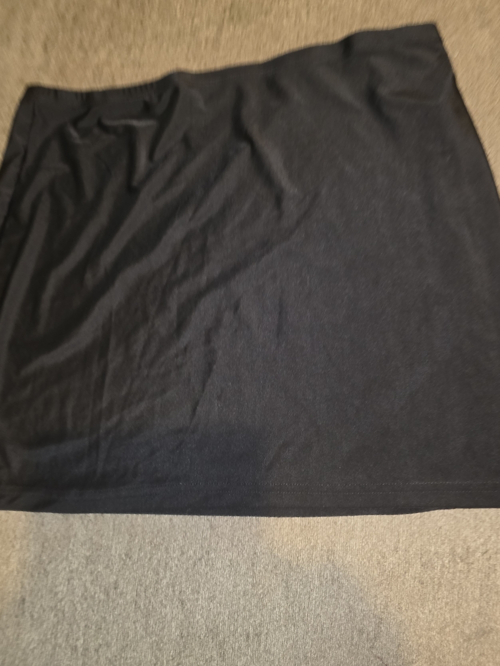 SHEIN Curve  Black Mini Skirt 1X